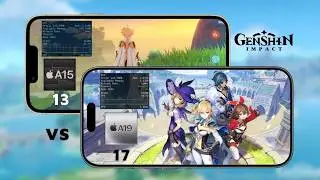 iPhone 17 vs 13 Genshin Impact - Performance Comparison