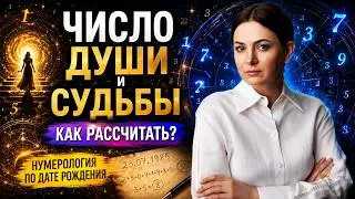 Число Души и Судьбы, как рассчитать? Нумерология по дате рождения