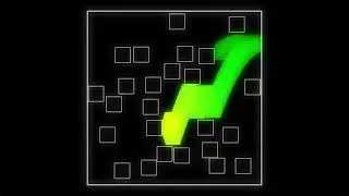 When the square turns red, everything rotates!