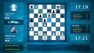 Chess Game Analysis: AlaaAnka - Lipros li : 1-0 (By ChessFriends.com)