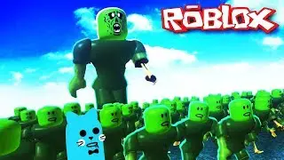 Roblox | АТАКА ЗОМБИ в Zombie Attack!!!
