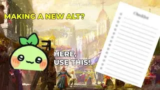 [LostArk] New Alt Character Checklist/Handbook - Save LOADS of time from the start