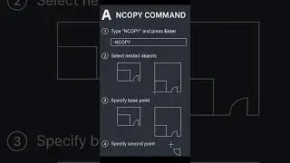 AutoCAD NCOPY Command – Copy Objects from Blocks & Xrefs Instantly!