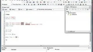 Видеокурс PHP & MySQL. Урок 2- Переменные
