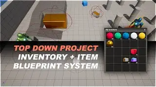 UE5 Top Down Inventory and Item Blueprint System Setup Guide