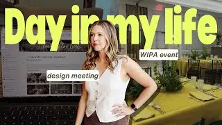 Day in the Life of an EVENT PLANNER | WIPA & Design Day