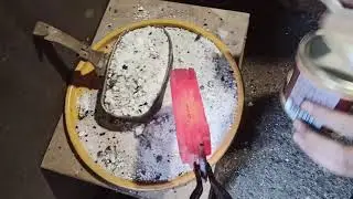 Нож из домаска.Куем домаскую сталь. Часть 1.