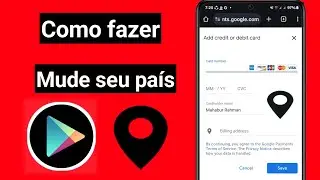 Como alterar o país da Google Play Store?