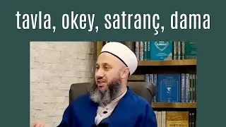 Tavla, okey, satranç, dama vb. oyunlar caiz mi? | Fatih Kalender Hoca