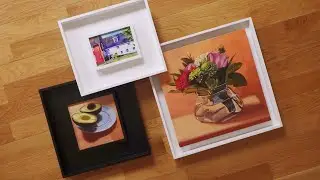 How to frame a painting with the new Duoframe from Ampersand