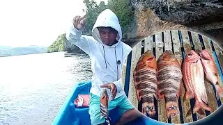 Mancing cuma 1 jam strike ikan bertubi tubi 😱
