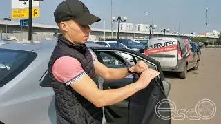Toyota  Corolla 12 Седан 4 (2018 - н.в.) E210 - установка шторок EscO