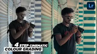 Cinematic Colour Grading in 4 Easy Steps - Lightroom Mobile Tutorial