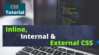 CSS Tutorial: Inline, Internal & External CSS | Types of CSS | Web Development