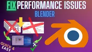 Blender Lag Fix – How to Fix Lag, Freezing, High CPU, Slow Viewport – Full Tutorial