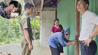 Police and people suddenly appeared at Mr. Nhuong's house to search for him.