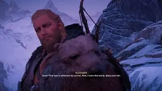 GUY JUMPS OFF CLIFF TO HIS DEATH | ASSASSINS CREED VALHALLA