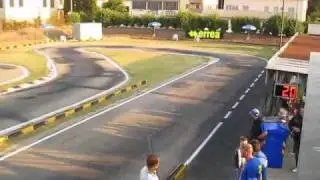 Esibizione di Dario Balestri sulla pista di Parma (1° parte)