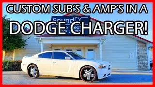 CLEAN Custom Audio Setup In Dodge Charger