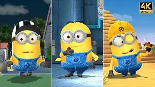 Despicable Me Minion Rush Downtown Vs Minion Rush Halloween Residential Area Vs Minion Rush Pyramids