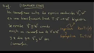 10.2. Teorema del Rango y Nulidad para transformaciones lineales. Isomorfismos.