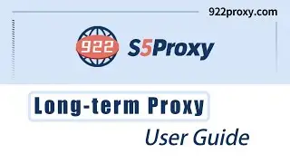 Long-term Proxy User Guide.Provides long-term and stable IP addresses!