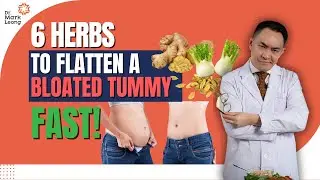 Achieve Flatter Tummy Fast With These 6 Herbs! #flattertummy #herbs #fatloss #drmarkleong
