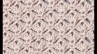 Узоры крючком для начинающих* Crochet patterns* Простой и красивый узор крючком  Урок 400