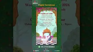 Sikh Wedding Invitation E-Card || Punjabi Sikh Wedding Invitation || Anand Karaj || KC Effects