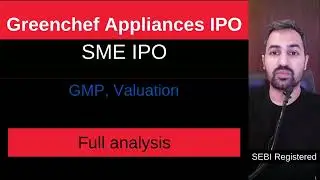 Greenchef IPO | Greenchef Appliances SME IPO | latest news | GMP | Complete review