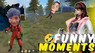 FREE FIRE FUNNY MOMENTS WITH RANDOM GIRLS 😱