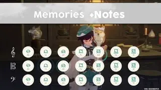 Memories (genshin impact lyre)