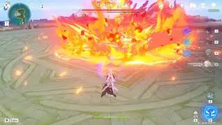 Kokomi vs Pyro Hypostatis Vaporize test.