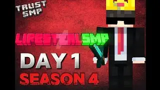 DAY 1 ON TRUST SMP SEASON 4 IN POJAV IN HINDI