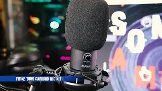 Fifine t669 Cardiod USB Micrpohone Review, Unboxing and Sound Test