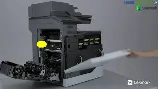 Lexmark XC8160 Replacing an imaging unit