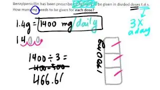 Benzylpenicillin t.d.s