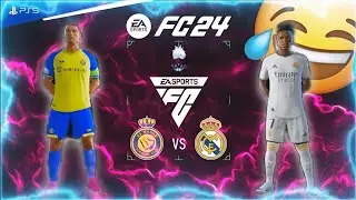 FC24:REAL MADRID vs AL NASSR😂😂  ياه على تسرع