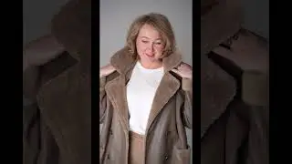Жакет демисезонный из экокожи на меху