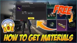 😱 FREE UNLIMITED MINI MATERIAL WITH AG CURRENCY I HOW TO GET MATERIAL IN PUBG | BGMI FREE UC