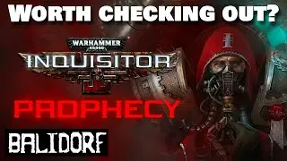 WH40k: Inquisitor Martyr - Prophecy in 2025 is worth checking out!