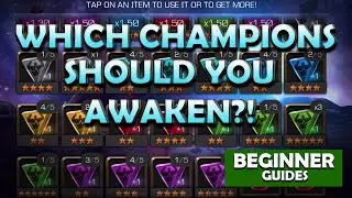 Which Champions Should You Awaken? - Marvel Contest of Champions - Beginner Guides!
