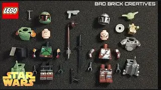 Boba Fett Vs The Mandalorian | LEGO STAR WARS MINIFIGURES 