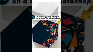 How to wrap an image round a box in Photoshop