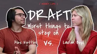 Worst Things to Step On Draft | Alex vs. Lauren at Red Shark Digital