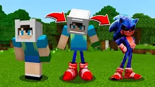 SONİC.EXE'YE DÖNÜŞTÜM! 😨 Minecraft