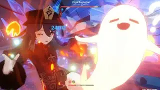 hu Tao 400k DMG without a food buff