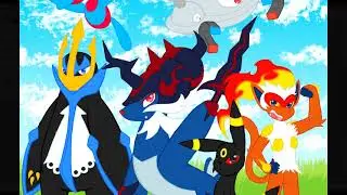 My Legends Arceus Pokémon Team (Speed Sketch)