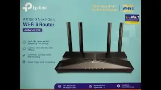 TP Link Archer (AX 1500) Next-Gen Wi-Fi 6 Router Unboxing #getdot #subscribe #unboxing#tplinkrouter