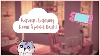Kawaii Gaming and Cute Hangout Room Design Speed Build | Animal Crossing New Horizons